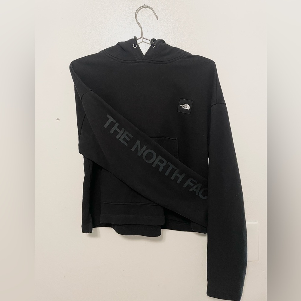 The North Face Women’s Crop Style Pullover Hoodie Size Small - Black